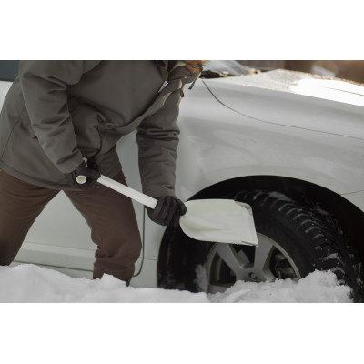 Fiskars Лопата для снігу SnowXpert 63см, 520г, нерж сталь/поліамід (автомобільна)