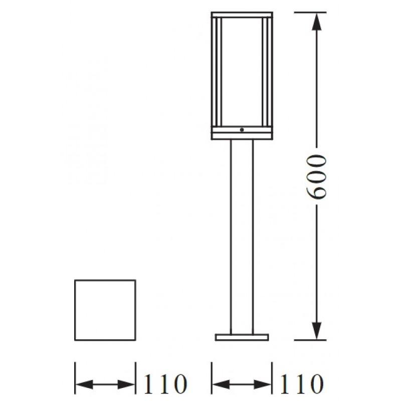 Osram Світильник парковий ENDURA CLASSIC FRAME 60CM E27 DG