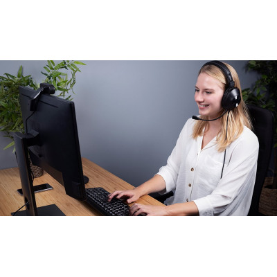 Trust Гарнітура Zaru USB Black