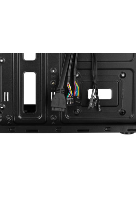 2E Корпус Alfa E1903U-400 з БЖ 2E ATX400W, 2xUSB3.0, 1xUSB2.0, VGA 320мм, ATX, чорний