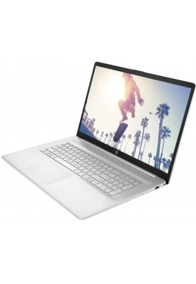 HP Ноутбук 17-cp2000ua 17.3" FHD IPS AG, AMD R5-7520U, 16GB, F512GB, UMA, DOS, сріблястий