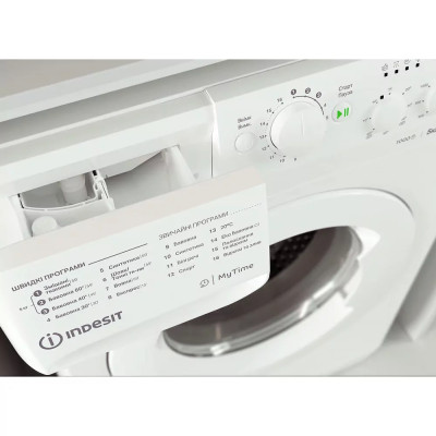 Indesit Пральна машина фронтальна, 5кг, 1000, A++, 43см, білий