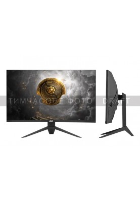 2E Gaming Монітор 27" G2724BV HDMI, DP, VA, 2560x1440, 165Hz, 3ms, CURVED, FreeSync