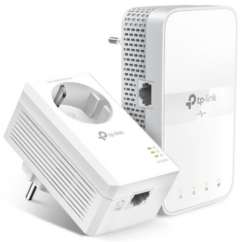 TP-Link Адаптер Powerline TL-WPA7617KIT (TL-WPA7617 + TL-PA7017P)