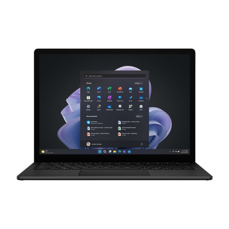 Microsoft Ноутбук Surface Laptop 5 13.5" PS Touch/Intel i5-1245U/16/512F/int/W11P/Black
