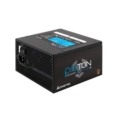 Chieftec Блок живлення Proton (600W), >85%, 80+ Bronze, 120мм, 1xMB 24pin(20+4), 1xCPU 8pin(4+4), 3xMolex, 6xSATA, 2xPCIe 8pin(6+2)