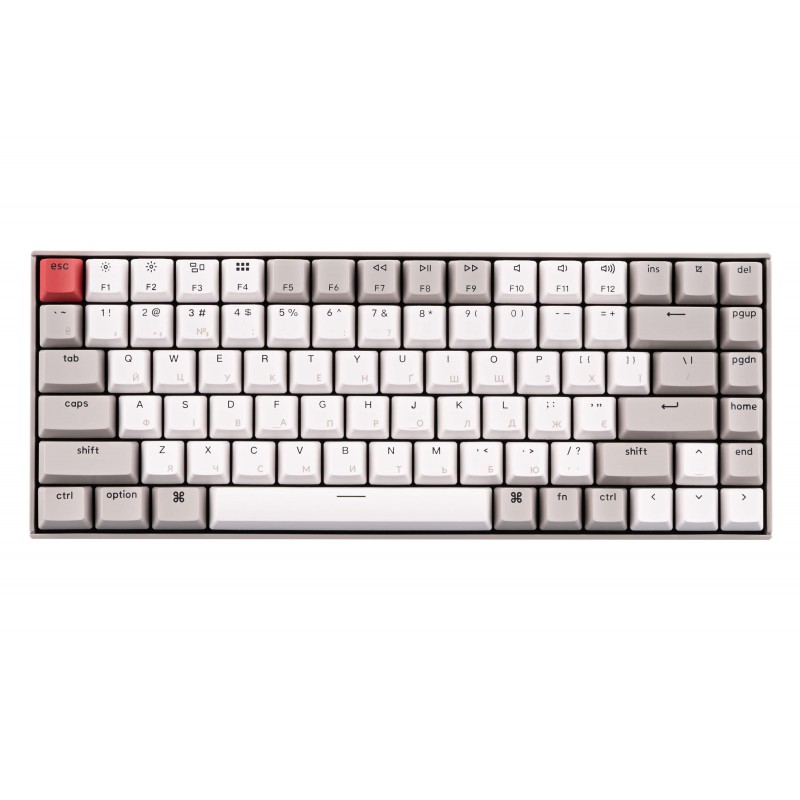 Keychron Клавіатура K2 84 Key Gateron G PRO Brown WL UA Retro