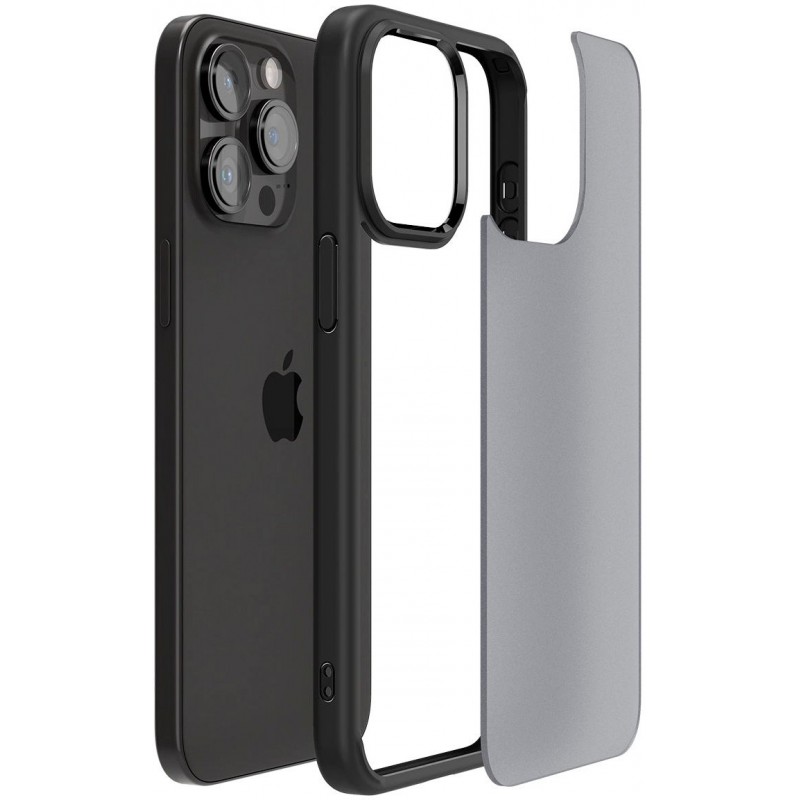 Spigen Чохол для Apple iPhone 15 Pro Ultra Hybrid, Frost Black