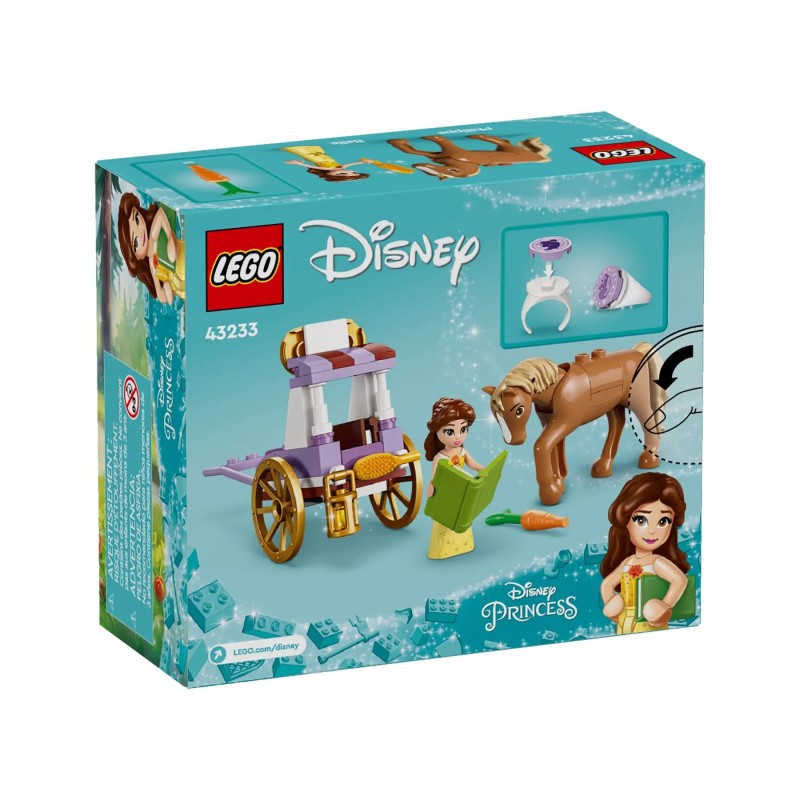 LEGO Конструктор Disney PRINCESS Казкова карета Белль