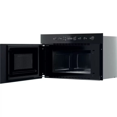 Whirlpool Мікрохвильова піч вбудовувана, 22л, електронне упр., 750Вт, гриль, дисплей, чорний