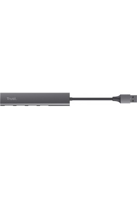 Trust USB-хаб Halyx 4-Port USB-A 3.2 Grey