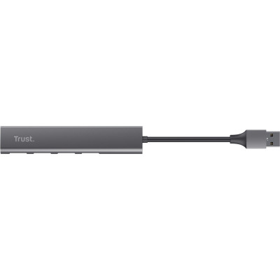 Trust USB-хаб Halyx 4-Port USB-A 3.2 Grey