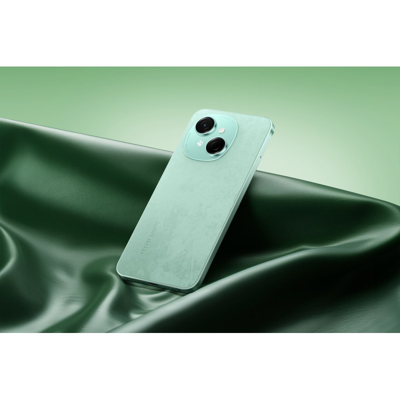 TECNO Смартфон Spark Go 1 (KL4) 6.67" 3/64ГБ, 2SIM, 5000мА•год, Magic Skeen Green