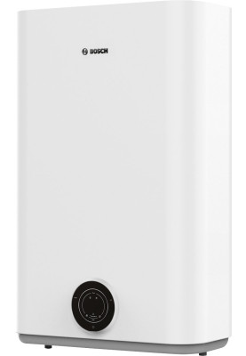 Bosch Водонагрівач електр. плоский слім Tronic 3500, 100л, 1.5кВт, ун. монтаж, електр. кер-ня, B, білий