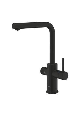 Grohe Змішувач для кухні Blue Pure Minta, довж.виливу - 223мм, поворотний/витяжний, 2 води, фантомний чорний