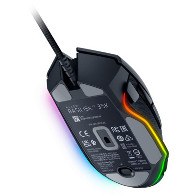 Razer Миша Basilisk V3 35K, RGB, USB-A, чорний