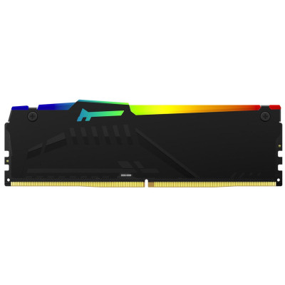 Kingston Пам'ять ПК Kingston DDR5 64GB KIT (32GBx2) 6400 FURY Beast RGB XMP