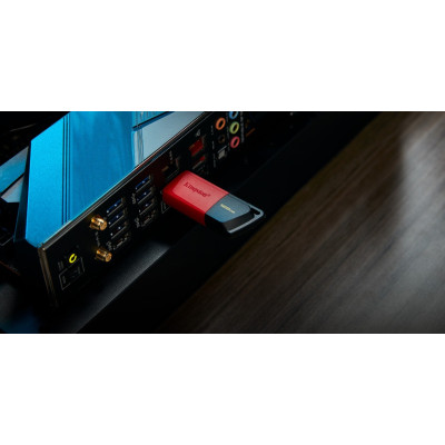 Kingston Накопичувач 128GB USB 3.2 Gen1 DT Exodia Black Red
