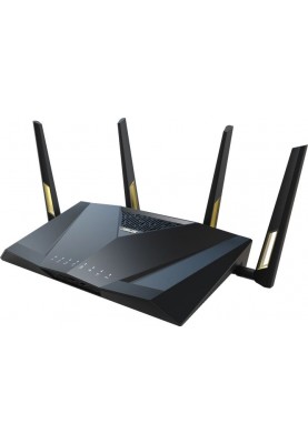 ASUS Маршрутизатор RT-AX88U PRO AX6000 4xGE LAN 2.5xGE WAN 1x2.5GE WAN/LAN 1xUSB3.2 1xUSB2.0 MU-MIMO OFDMA MESH