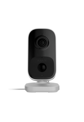 Ajax Камера відеоспостереження IndoorCam, внутрішня, 4мп, 110° вертикальний 60° горизонтальний, іч 8м, штучний інтелект, wi-fi, біла