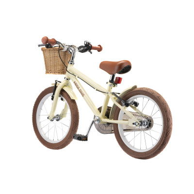 Miqilong Дитячий велосипед RM 16" бежевий
