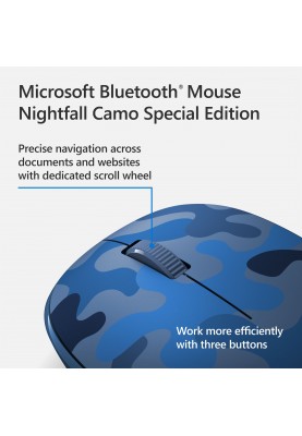 Microsoft Миша Camo SE Bluetooth Blue Camo