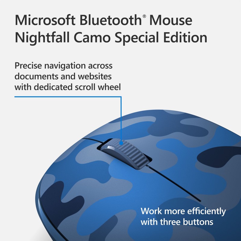 Microsoft Миша Camo SE Bluetooth Blue Camo