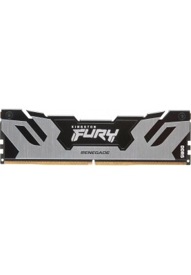 Kingston Пам'ять ПК DDR5 32GB KIT (16GBx2) 6800 FURY Renegade XMP Срібний