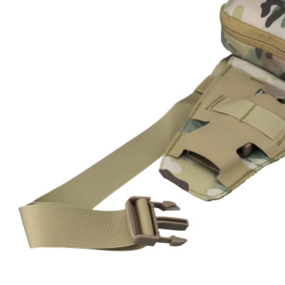 2E Tactical Сумка-слінг, швидке відкриття, 4 відсіки, камуфляж