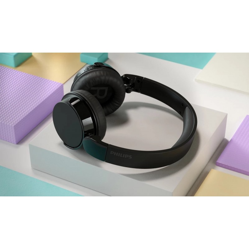 Philips Навушники On-ear TAH4209 BT 5.3, Wireless, Mic, Чорний