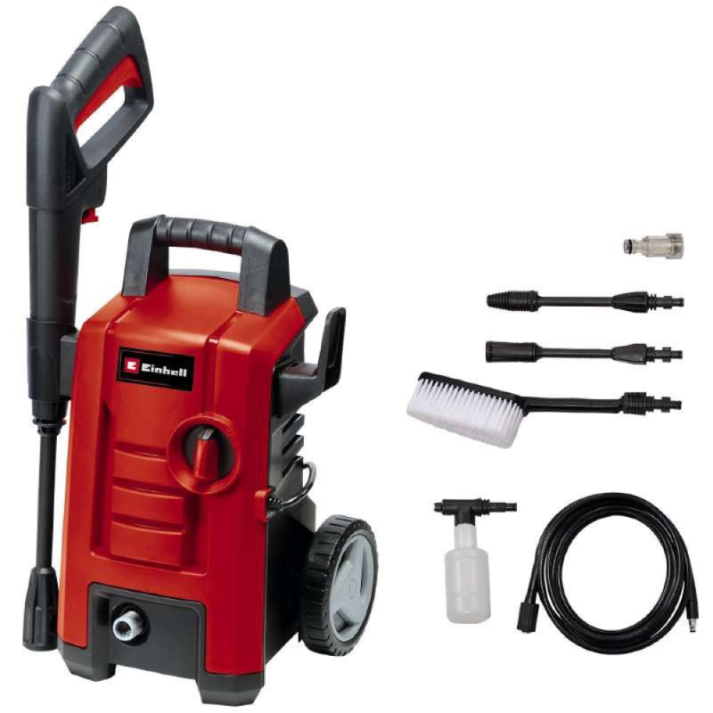 Einhell Мінімийка високого тиску TC-HP 130, 1500Вт, 130бар, 390л/год, шланг 5м, 5.1кг