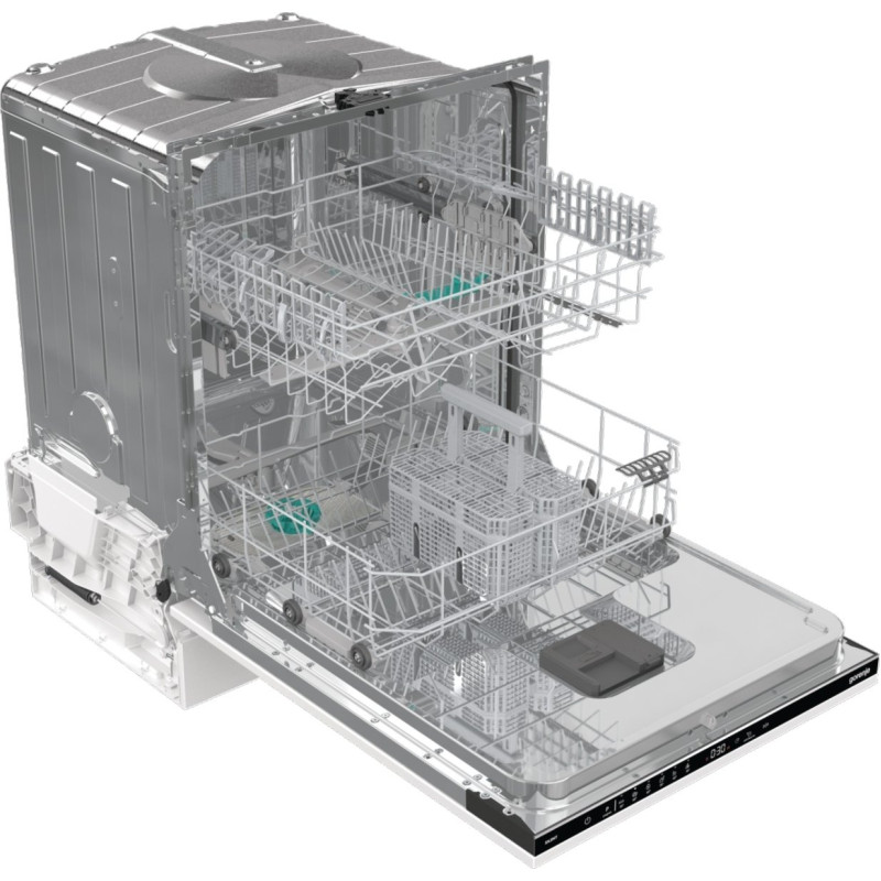 Gorenje Посудомийна машина вбудовувана, 13компл., A++, 60см, AquaStop, 2 кошика, білий