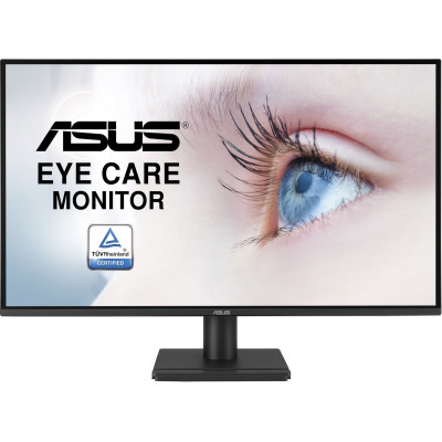 ASUS Монітор Asus 27` VA27AQ D-Sub, HDMI, DP, MM, IPS, 2560x1440, 75Hz, 1ms, sRGB 99%, AdaptiveSync