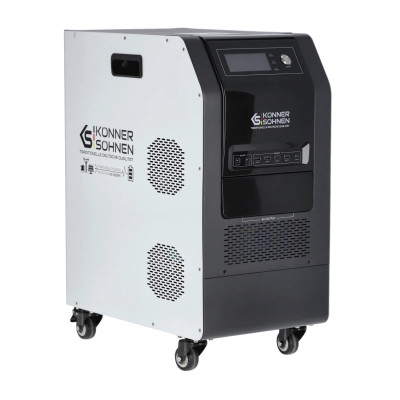 Könner & Söhnen Портативна електростанція Konner&Sohnen KS 5200PS, 5200Вт, 5120Вт·год, LifePo4, UPS, 56кг
