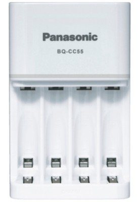 Panasonic Зарядний пристрій Smart-Quick Charger+Eneloop 4AA 2000 mAh NI-MH