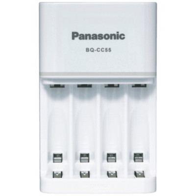 Panasonic Зарядний пристрій Smart-Quick Charger+Eneloop 4AA 2000 mAh NI-MH