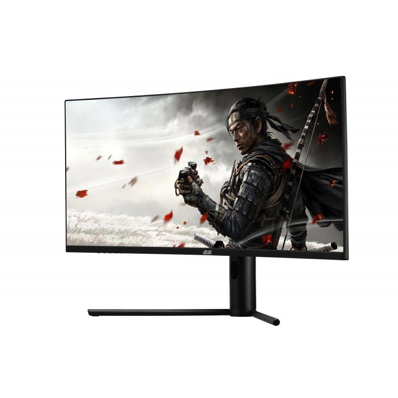 2E Gaming Монітор 34" G3422B 2xHDMI, DP, MM, VA, 3440x1440, 165Hz, 1ms, NTSC 85%, CURVED, FreeSync, HAS