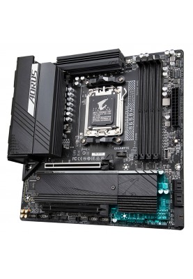 Gigabyte Материнська плата B650M AORUS ELITE AX sAM5 B650 4xDDR5 M.2 HDMI DP mATX