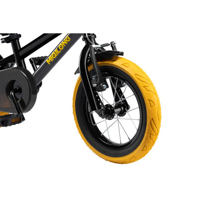 Miqilong Дитячий велосипед ST 12" чорний