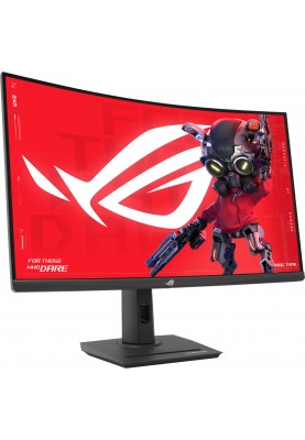 ASUS Монітор 31.5" ROG Strix XG32WCMS HDMI, DP, USB-C, Audio, VA, 2560x1440, 280Hz, 1ms, sRGB 125%, CURVED, AdaptiveSync, HAS, HDR400