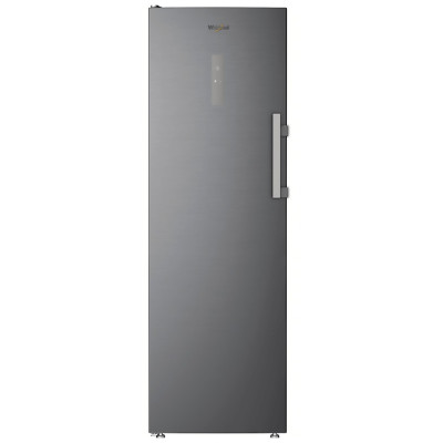 Whirlpool Морозильна камера, 186.5x59.7х70.9, 286л, E, NF, дисплей, інв., нерж