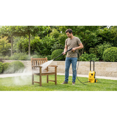 2E Мінімийка високого тиску AquaClean 140, 1800Вт, 140бар, 480л/год, шланг 6м, 6.06кг 2E Мінімийка високого тиску AquaClean 140, 1800Вт, 140бар, 480л/год, шланг 6м, 6.06кг