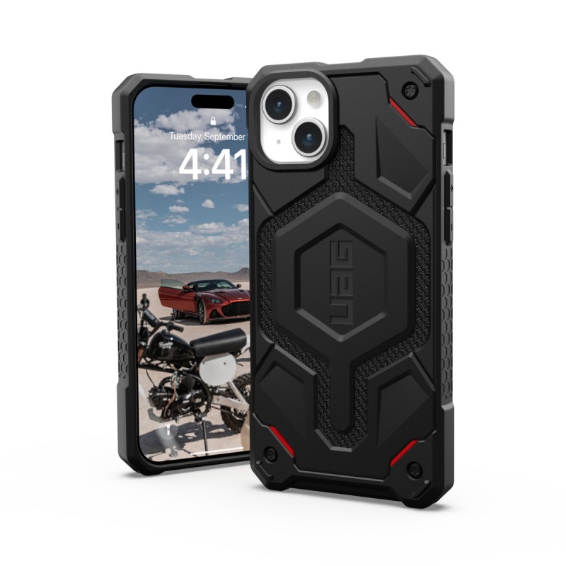 UAG Чохол UAG для Apple iPhone 15 Plus Monarch Pro Magsafe, Kevlar Black