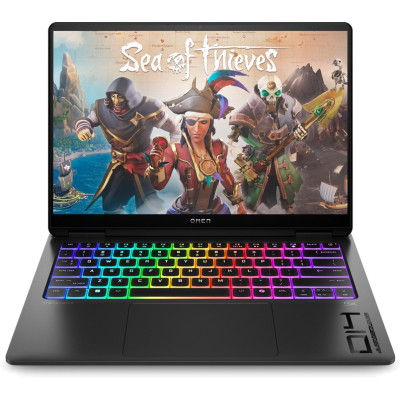 HP Ноутбук OMEN Transcend 14-fb1000ua 14` 3K OLED, Intel U9-285H, 64GB, F2048GB, NVD5070-8, Win11, чорний
