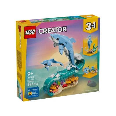 LEGO Конструктор LEGO Creator Морські тварини: красиві дельфіни