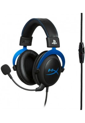 HyperX Гарнітура Cloud PS 3.5mm Black/Blue 4P5H9AM