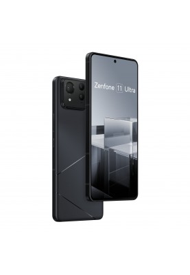 ASUS Смартфон Zenfone 11 Ultra (AI2401) 6.78" 12/256ГБ, 2SIM, 5500мА•год, чорний