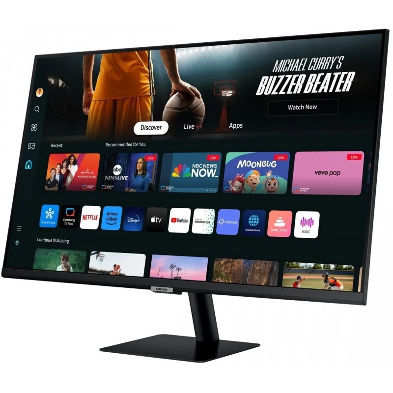 Samsung Монітор 32"S32DM702 HDMI, USB, Bluetooth, VA, 3840x2160, 4ms