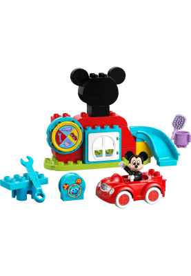 LEGO Конструктор DUPLO Disney Міккі Маус: Клубний будинок і автомобіль