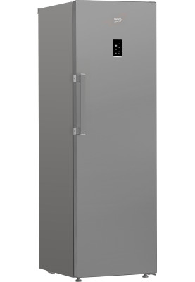 Beko Морозильна камера, 187x60x71, 286л, 1дв., A+, NF, нержавіюча сталь